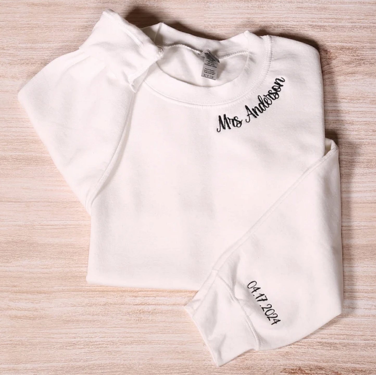 Custom Auntie Embroidered Sweatshirt With Names On Sleeve, Personalized Aunt Hoodie With Nieces Nephews Names, Aunt Outfit, Mothers Day Gift